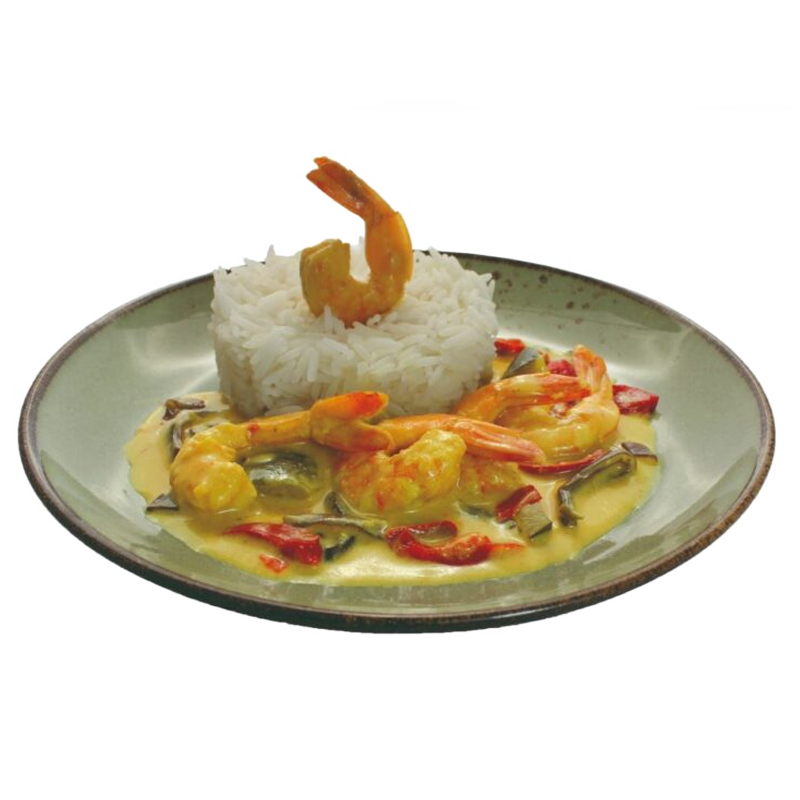 CREVETTES CURRY COCO